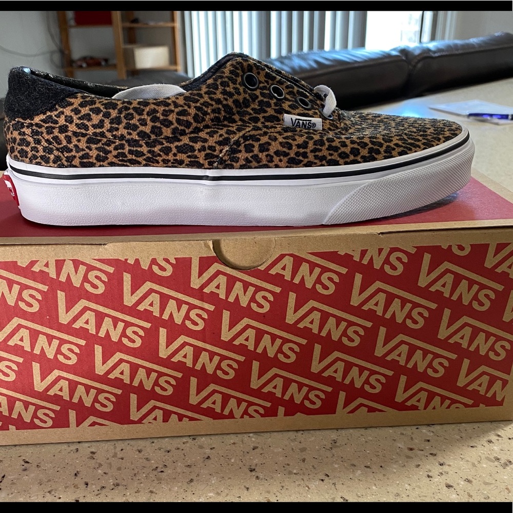 Sneakers, Vans, Era 59, Leopard Print, Size 7, New